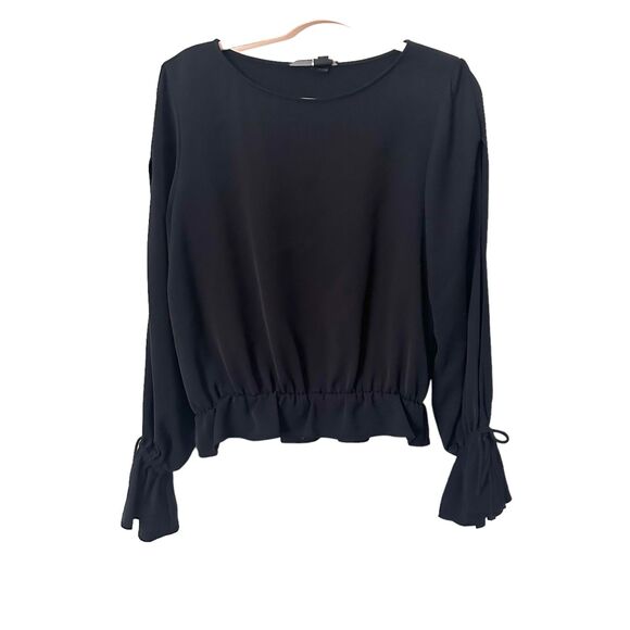 JAY GODFREY Linden Slit Sleeve‎ Blouse Sz 2 - Picture 3 of 6